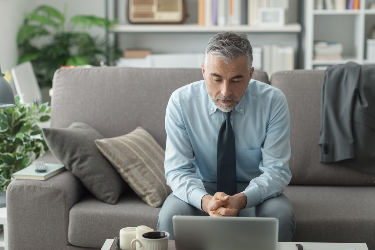 Depressione smart working covid